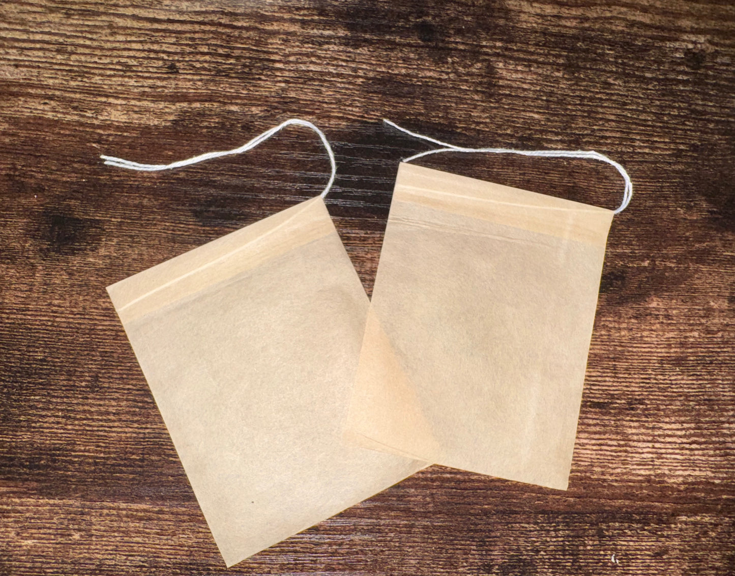 Unbleached Drawstring Tea Bags for Loose Leaf Tea (Pack of 10)